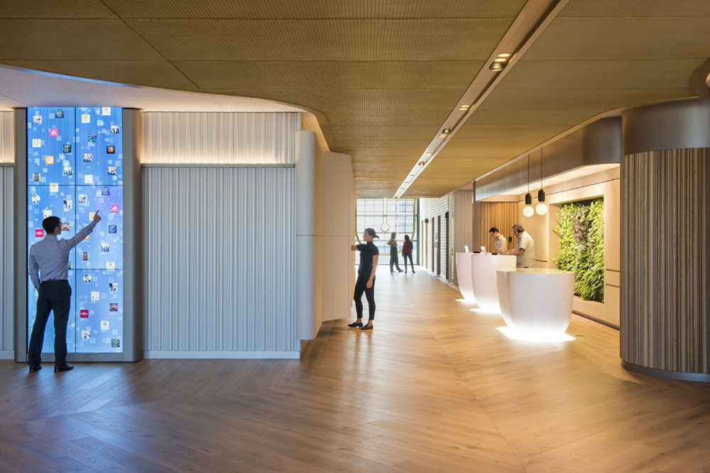 Planar 441 is used in PwC's new workplace by Futurespace