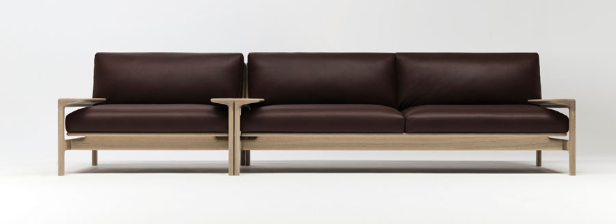 YUKAR sofa and armchair by Naoto Fukusawa for Conde House.