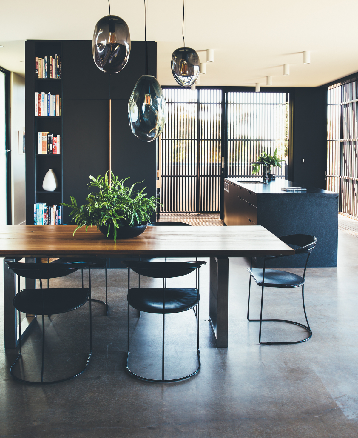 Interior shot of Noosa hinterland house