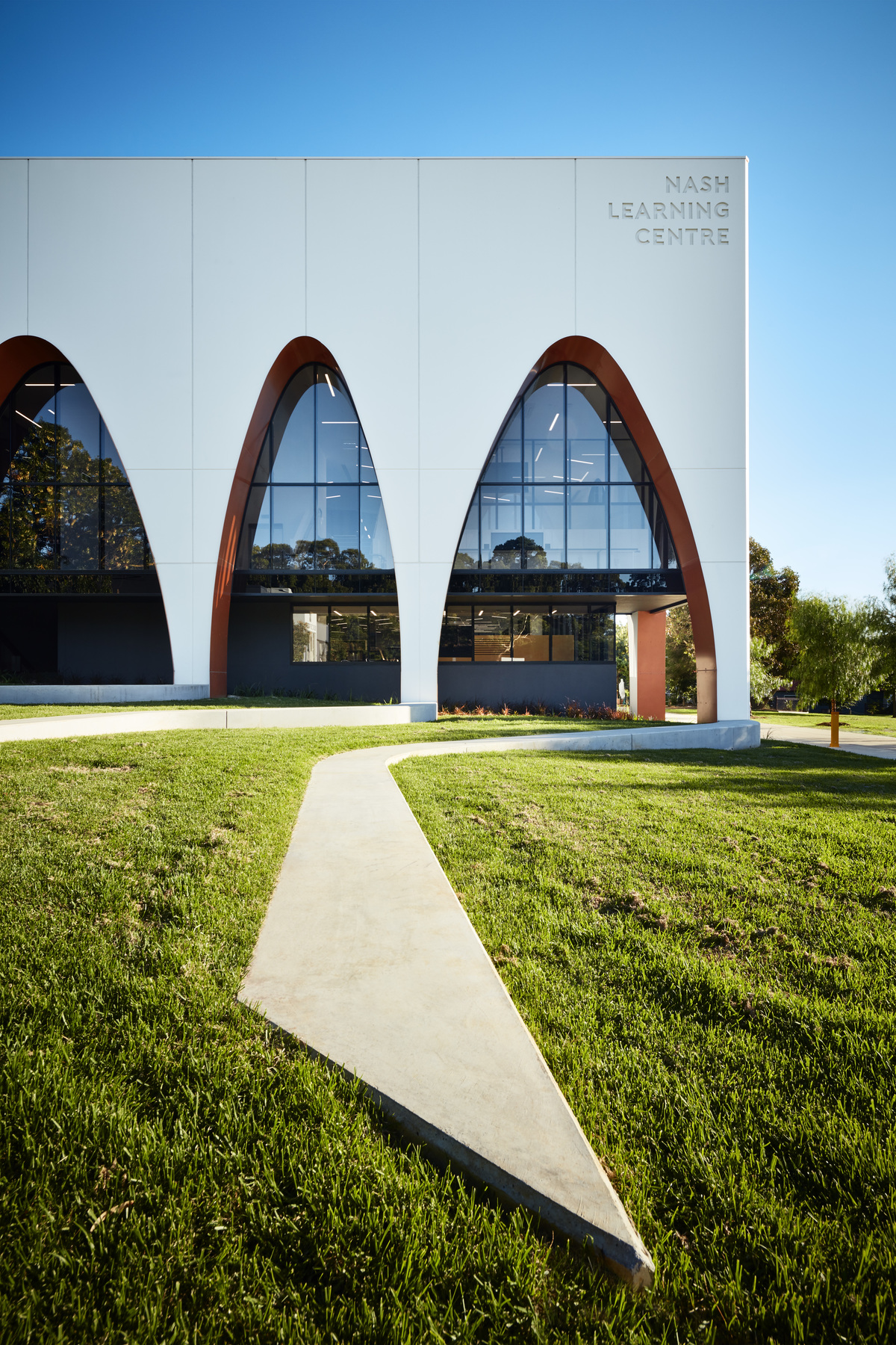 Arches at Parade College's Learning Centre