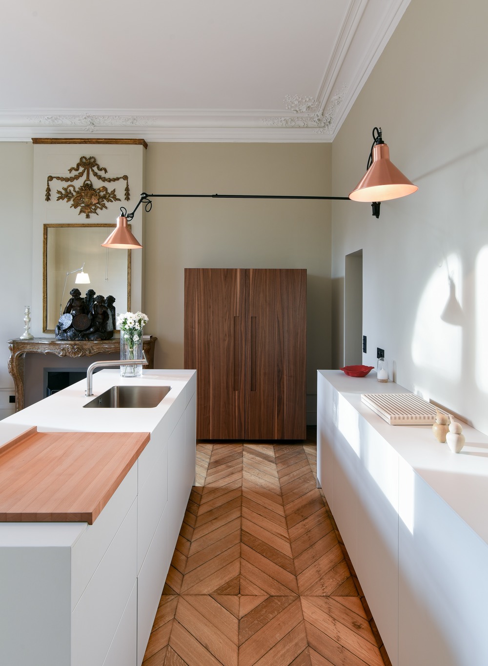 Kitchen in the Bordeaux house