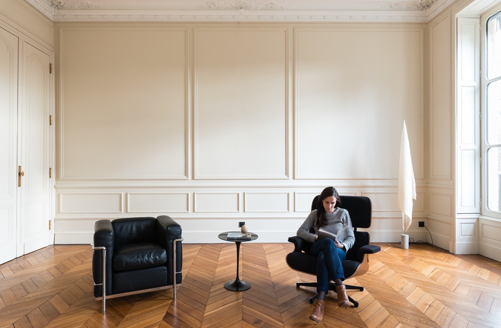 Living room in Bordeaux house