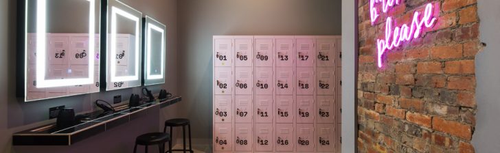Female changing rooms at F*IT