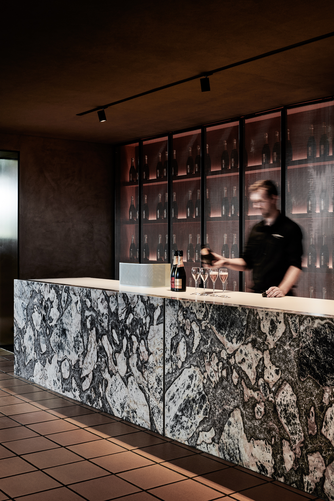 The tasting room at Domain Chandon