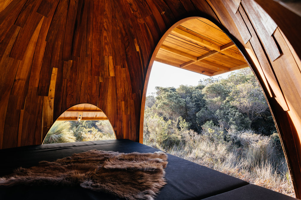 krakani-lumi - 'resting place' - is a standing camp within the wukalina/Mt William National Park