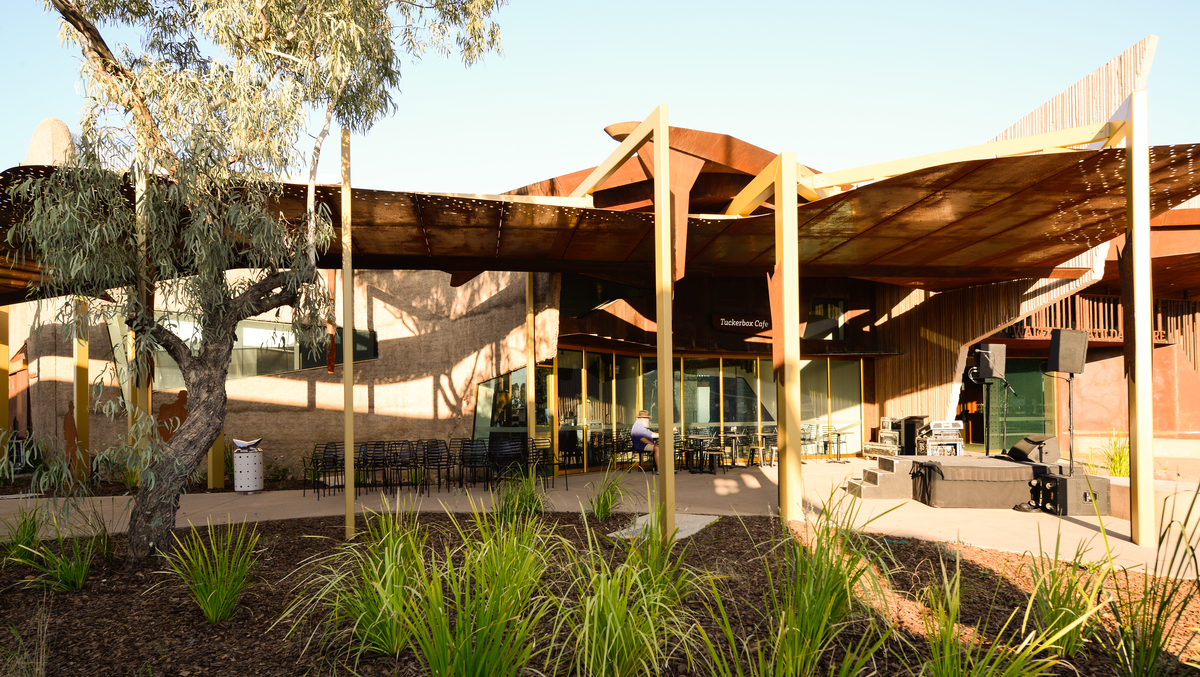 Interior of interior of the The Waltzing Matilda Centre, Winton, QLD