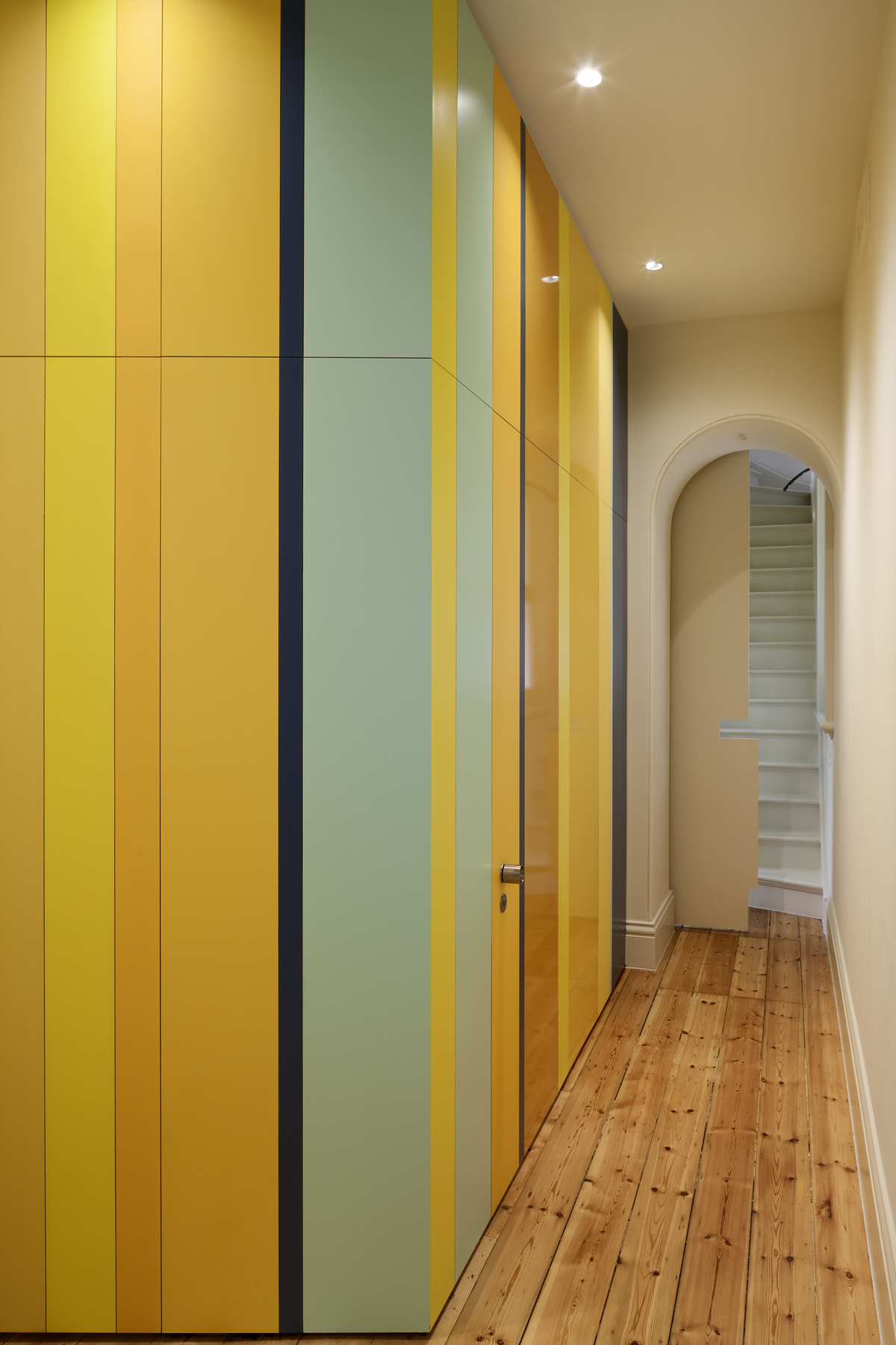 Hallway panelling