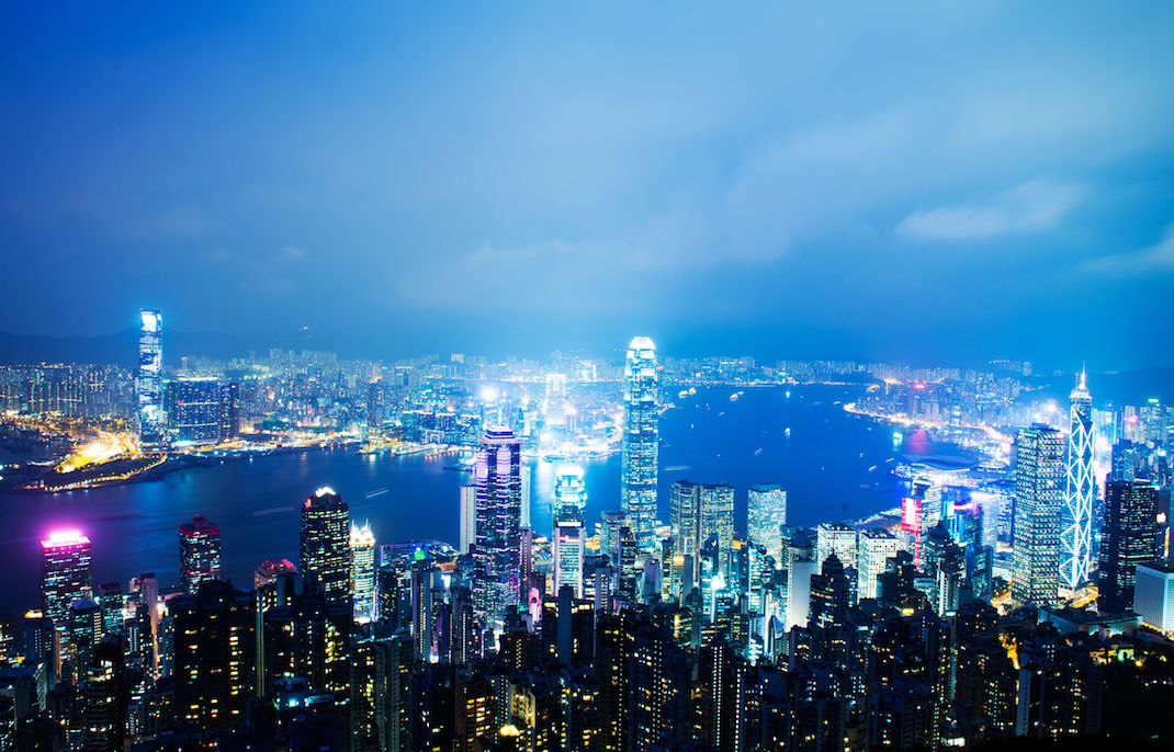 Hong Kong skyline