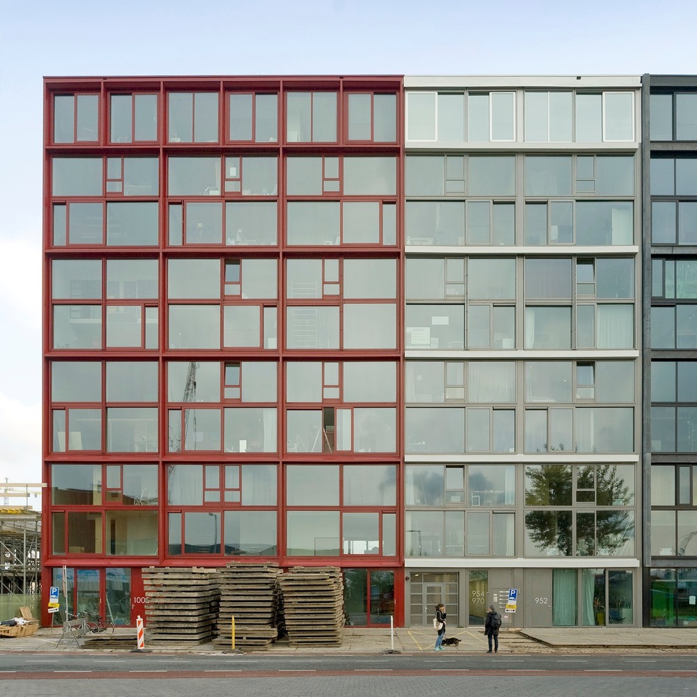 Exterior shot of a Superlofts building