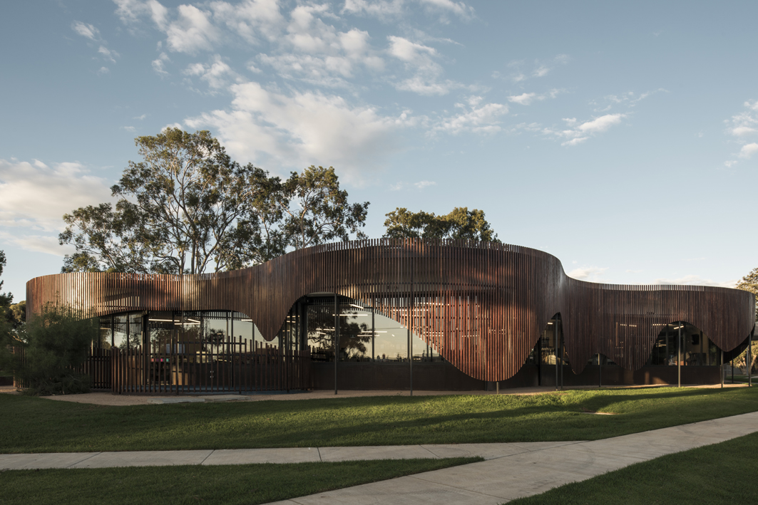 Cobram library from the exteriro