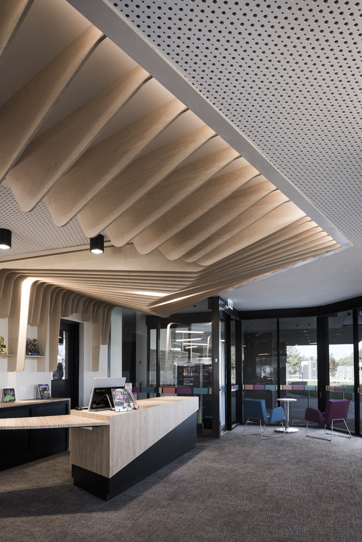 Inside the Cobram library along the murray river