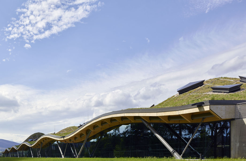 Construction of the new Macallan distillery. May 2018.