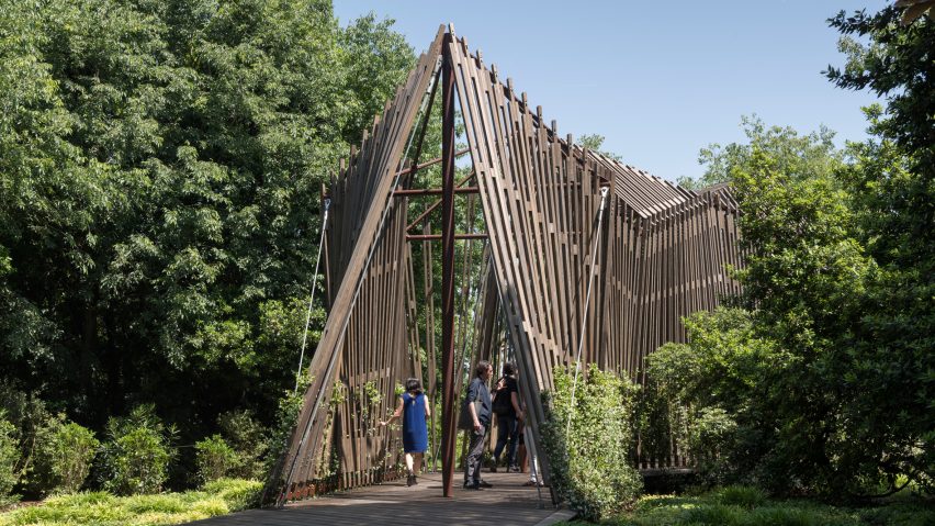 The chapel designed by Norman Foster