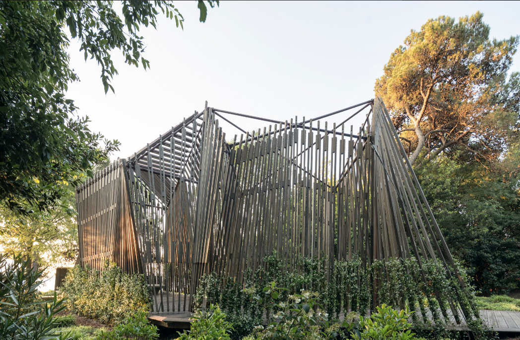 The chapel designed by Norman Foster