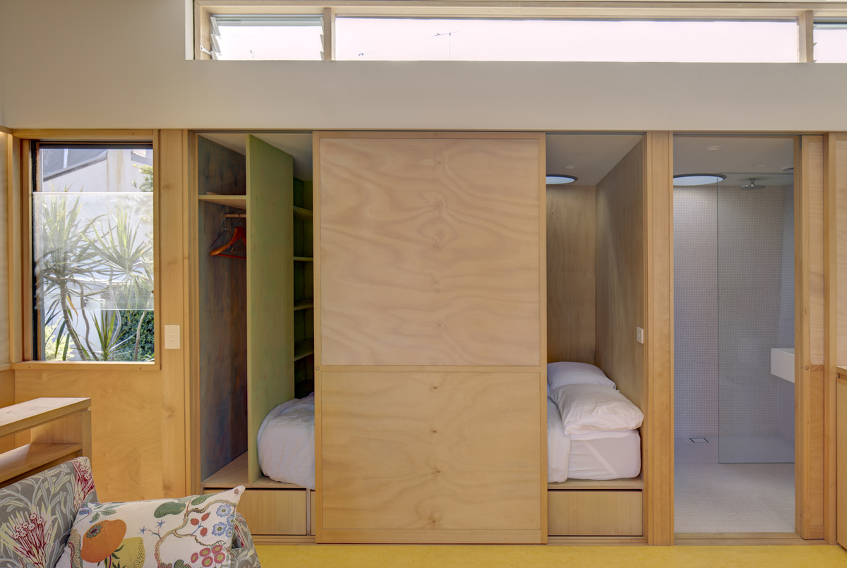 Sliding doors ensure the best use of space