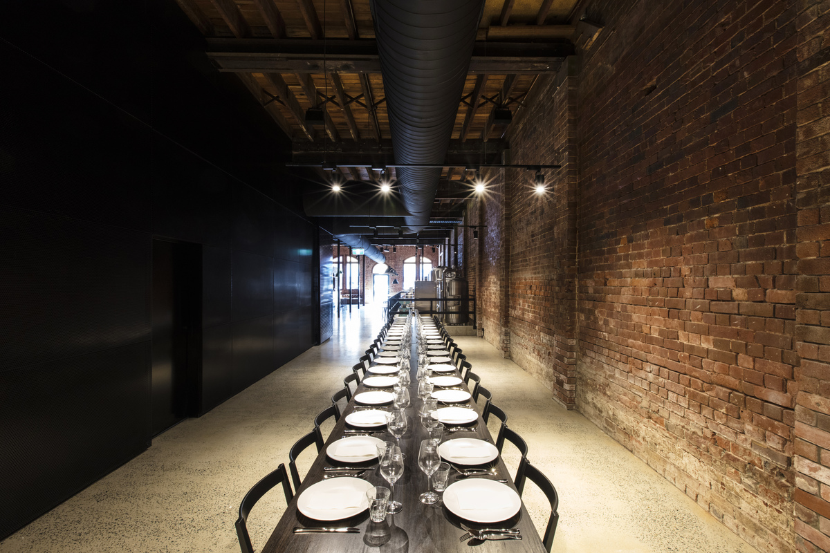 The long room in the new Headricks restaurant