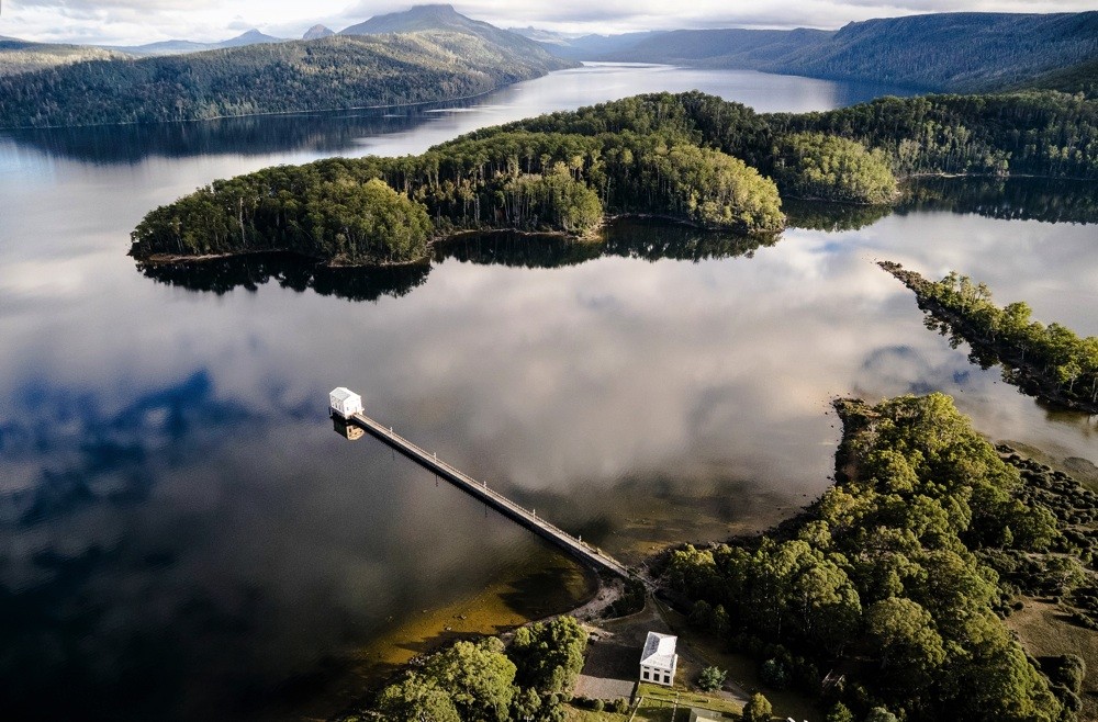 Overhead view of Pumphouse