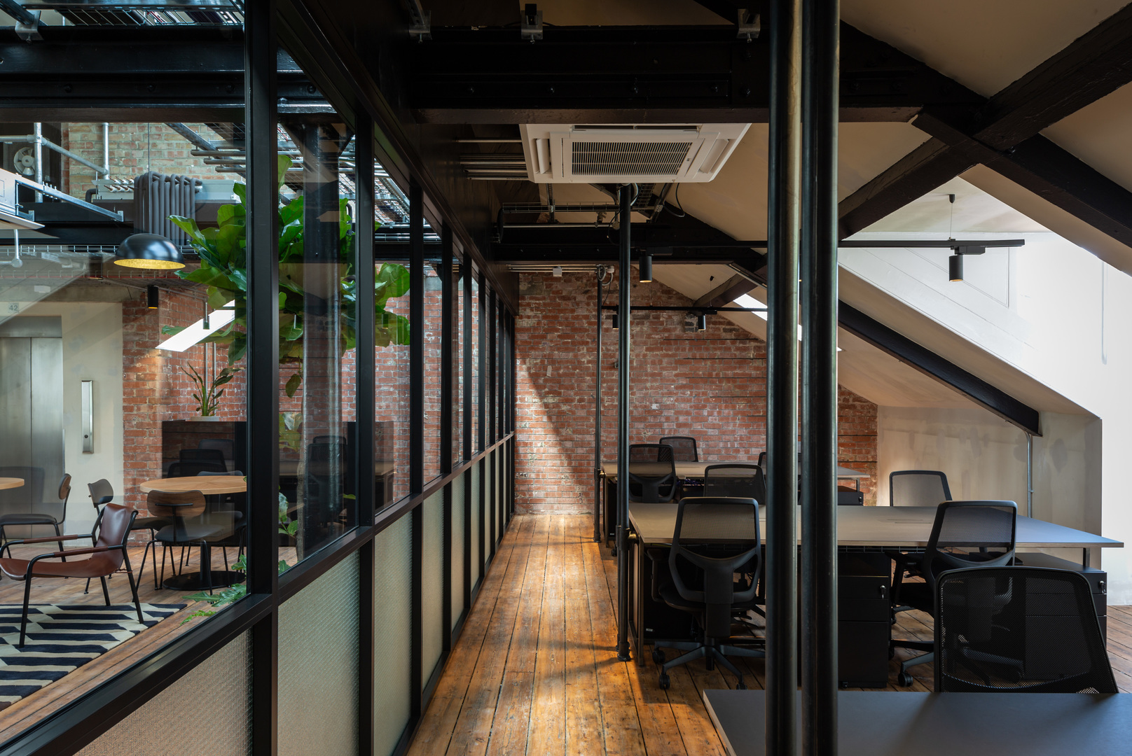 Ministry co-working space interior