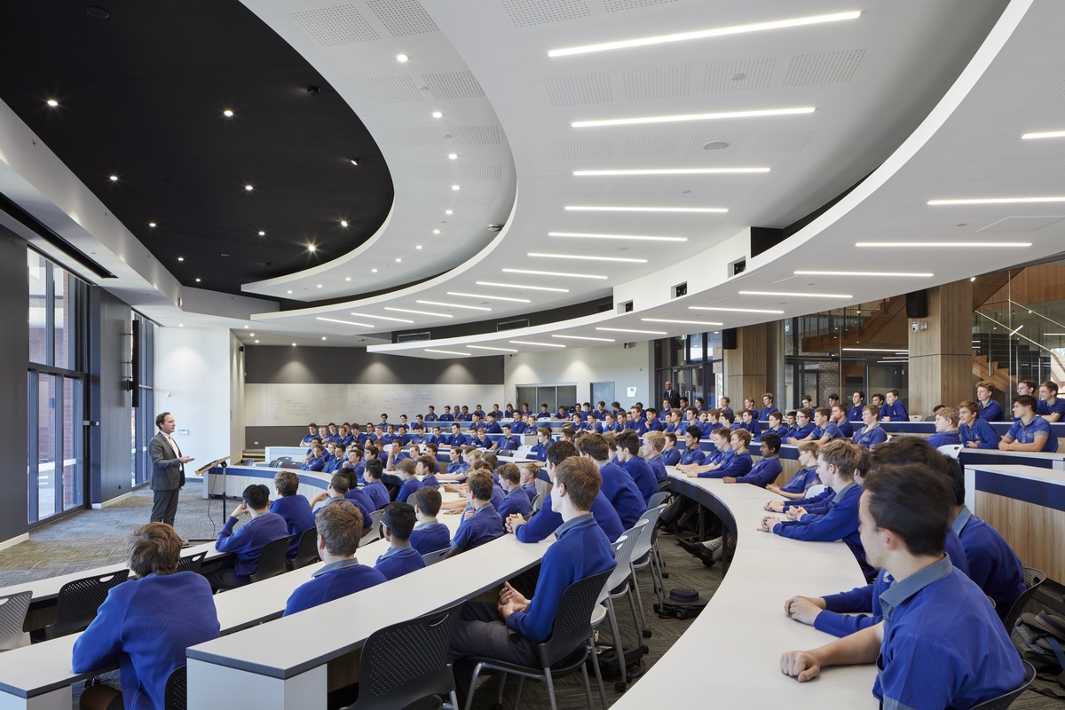 Lecture theatre at the boy's school