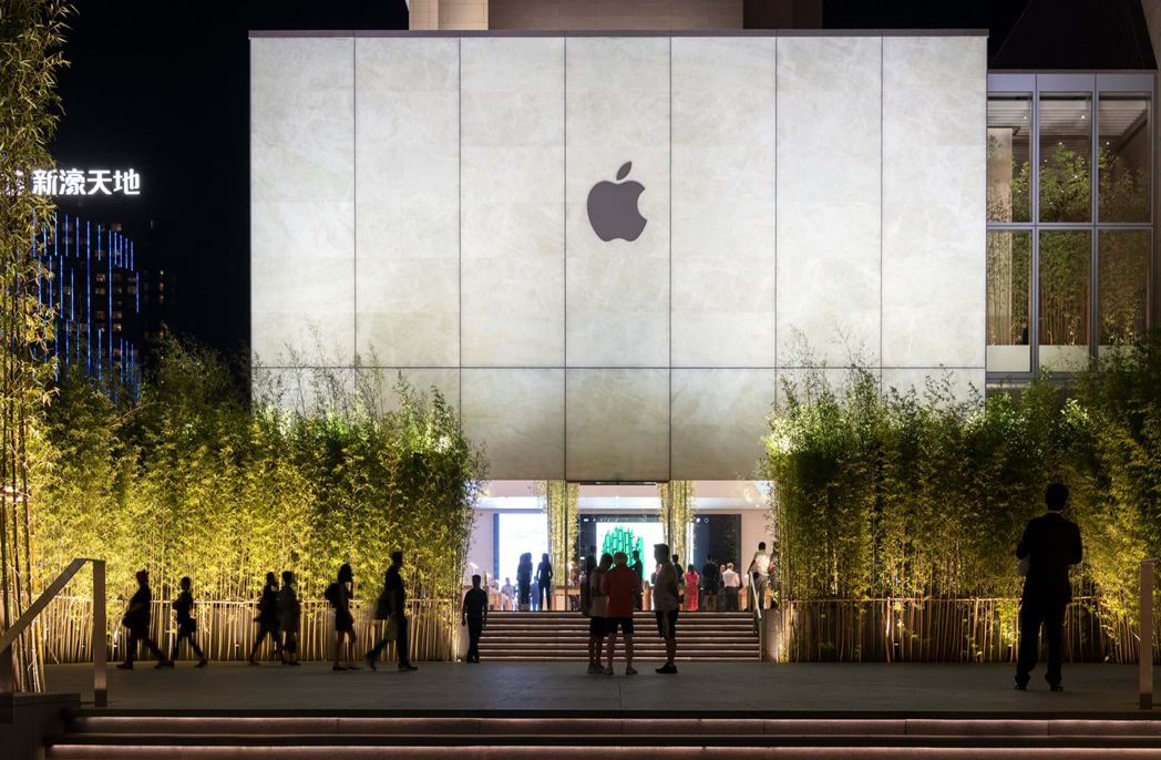 The new Apple store in Macau, China