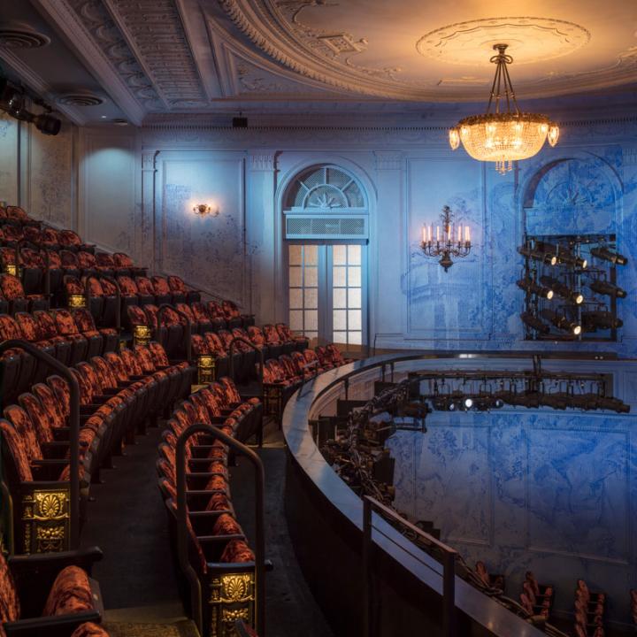 Inside the theatre