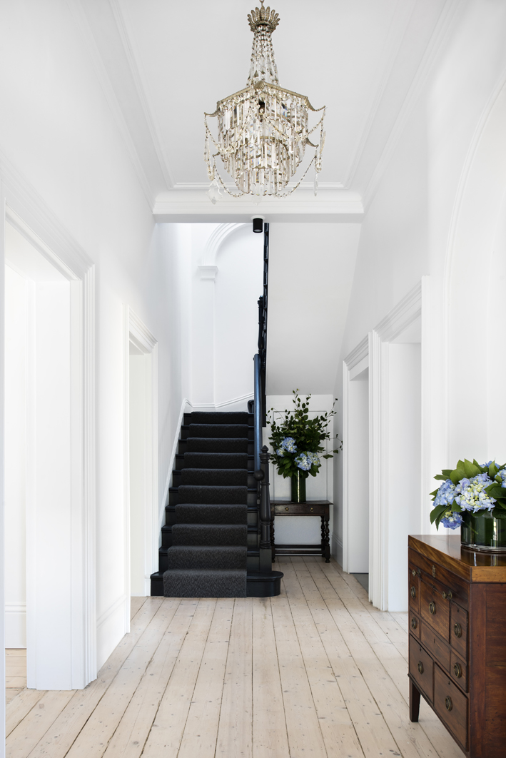 Staircase in the Clark House in Melbourne