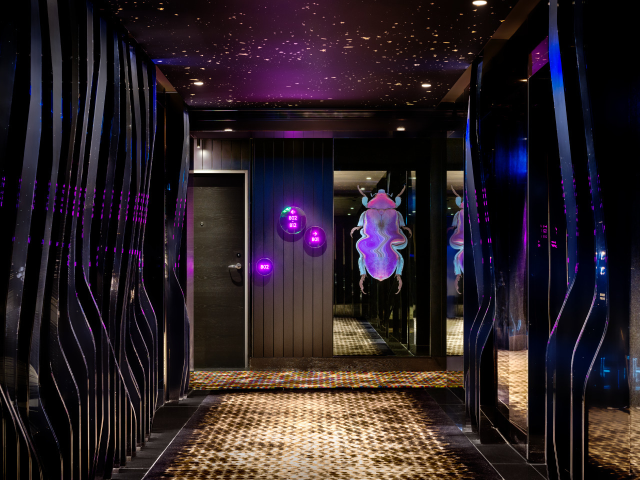 hallway at the W Brisbane