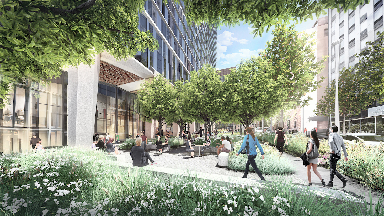 Market St Park_City Garden_Artist's impression by OCULUS