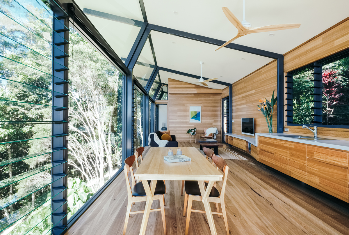 Inside Hidden House by Harley Graham Architects