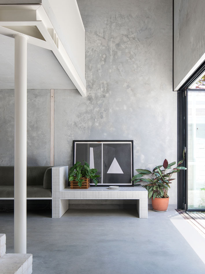 Interior of house A