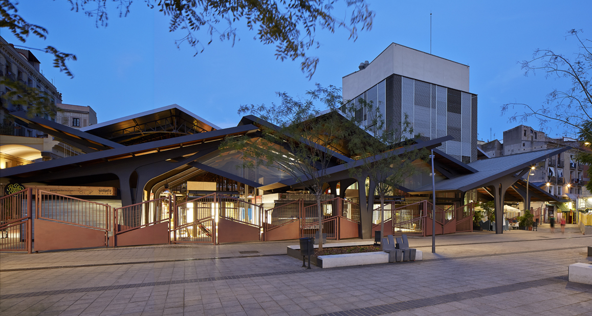 The Gardunya Square market