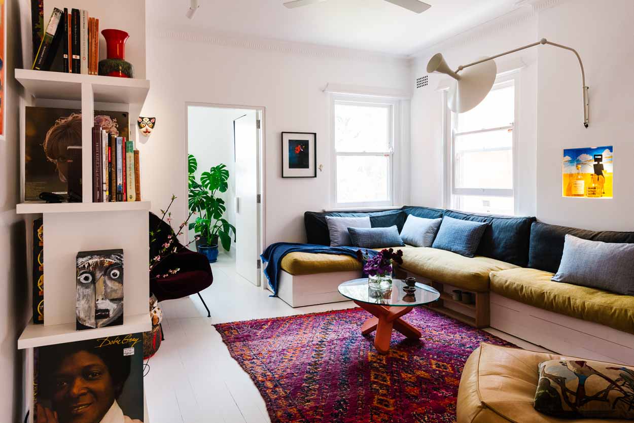The living room