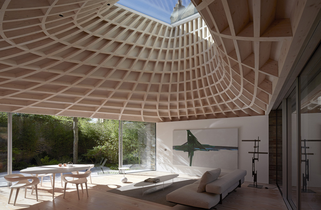 Gianni Botsford designed house with copper roof