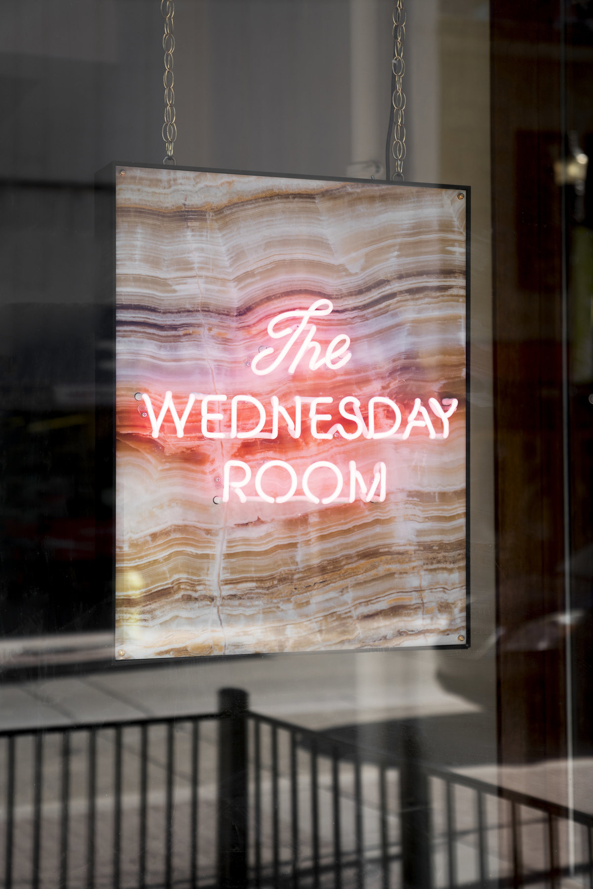 The Wednesday Room branding