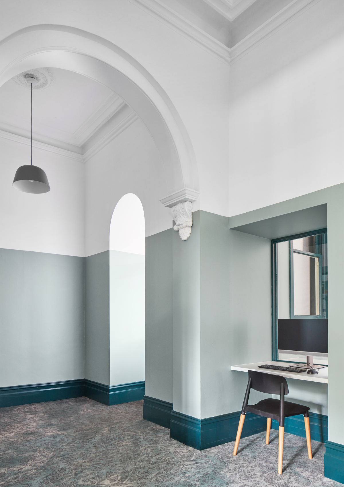 Hallway Study Nook