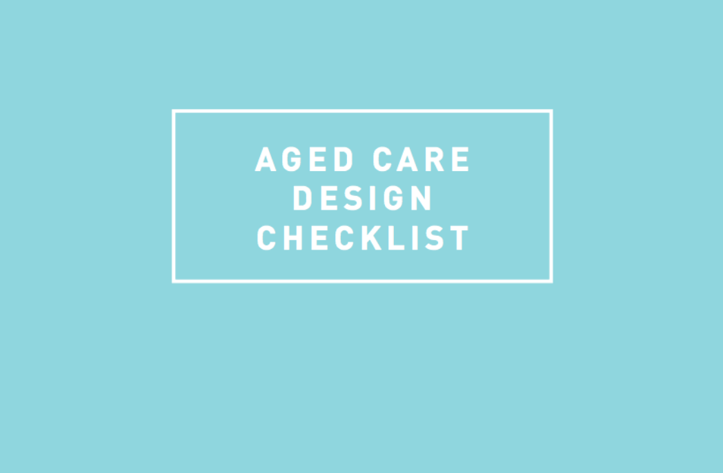 aged care checklist