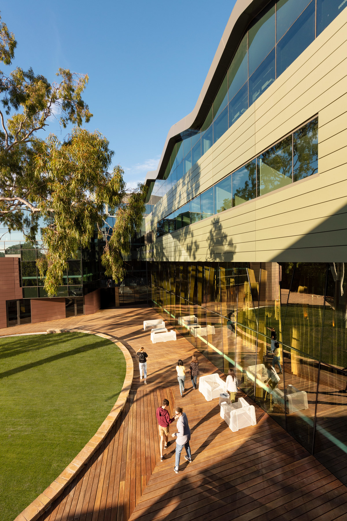 The Orygen and OYH Parkville building designed by Billard Leece Partnership (BLP)