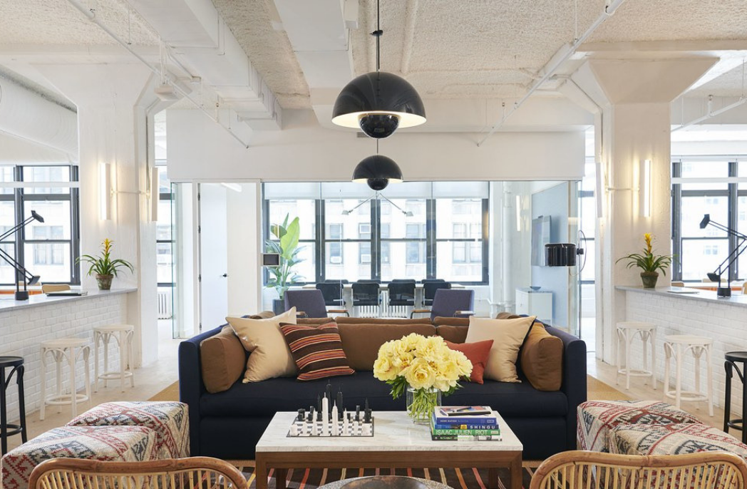 WeWork design Oscar offices