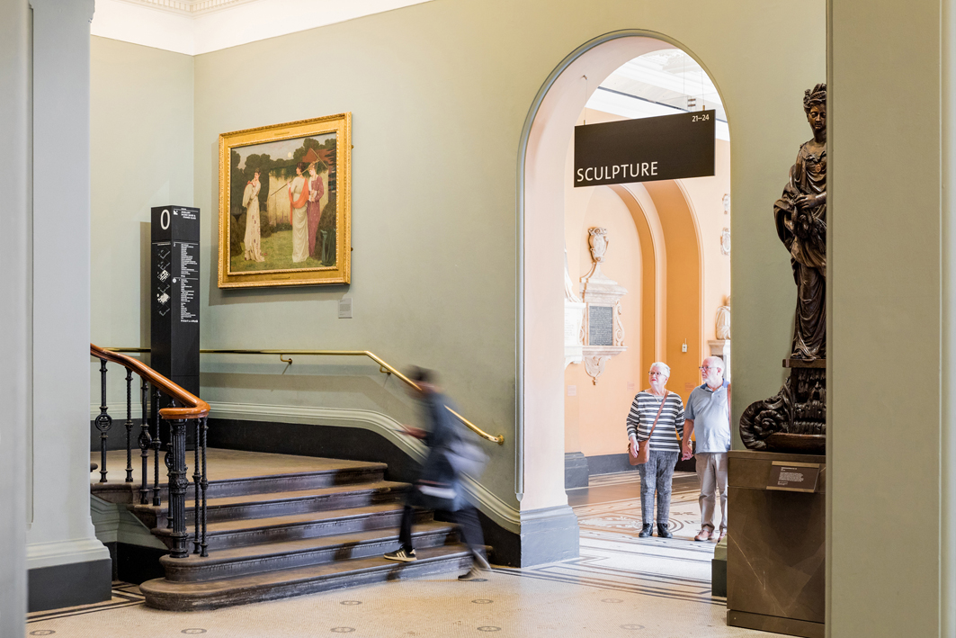 V&A wayfinding and signage