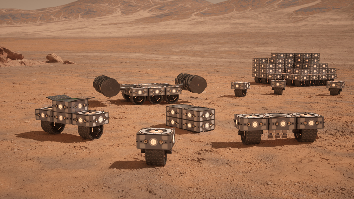 Mars habitat by Hassell