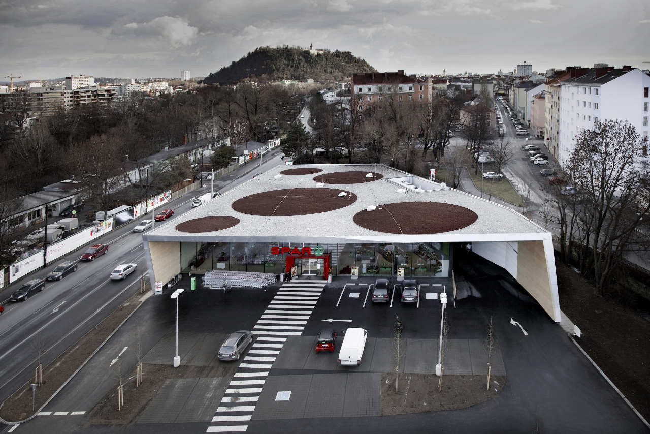 Spar supermarket by Love Architects