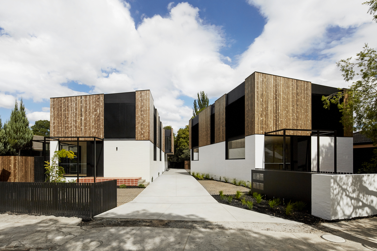Salisbury townhouses by NTF Architecture