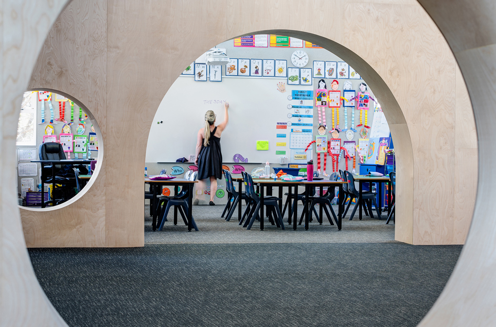 Frankston Primary school by Chaulk Studio