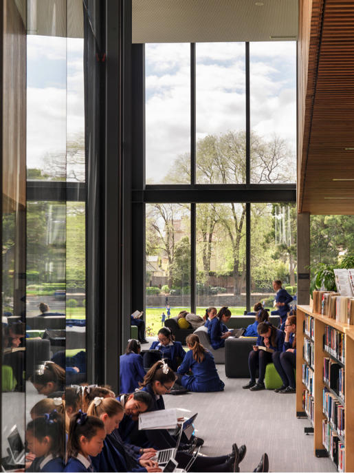 Architectus designed The Mandeville Centre Loreto in Toorak, Victoria