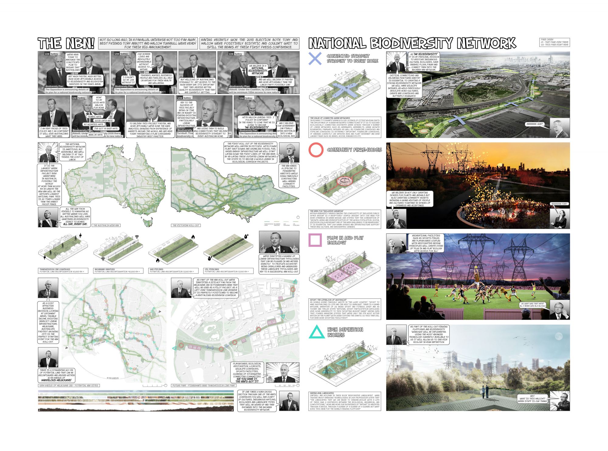 Joint second place winner ‘The NBN’ by Alexander Breedon