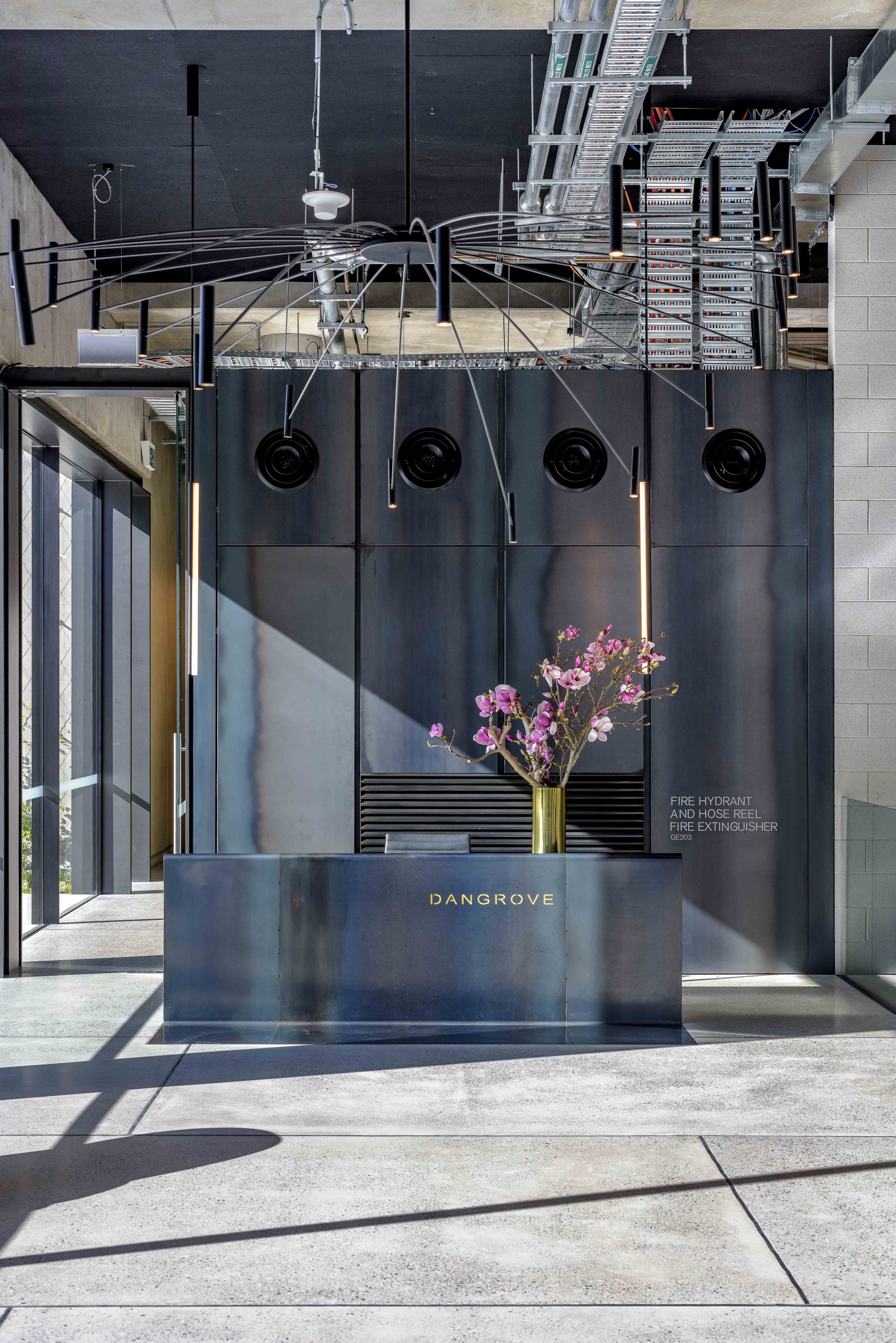 Dangrove Art Storage Facility Interior, Alexandria NSW Australia, designed by Tzannes, built by Infinity Constructions. Photography by The Guthrie Project.