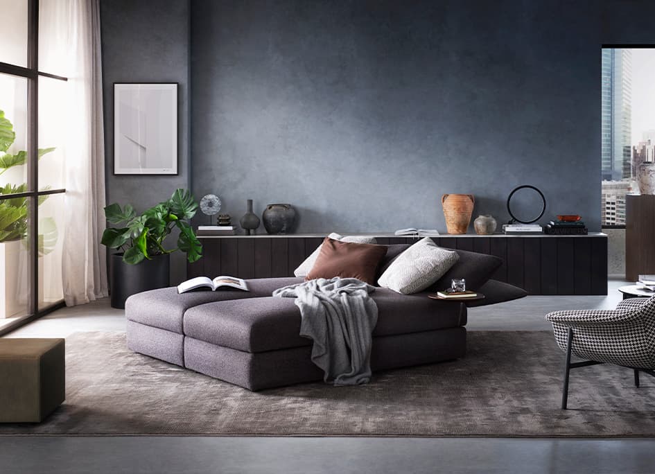 King Living incorporates storage into Hugo sofa - Australian Design Review