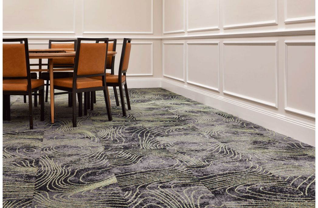 Signature Floors creates purposeful maximalism with Modular flooring