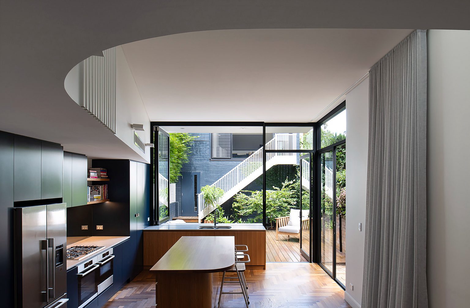 Studio Ilk establishes streetscape connection in Tasmanian family home ...