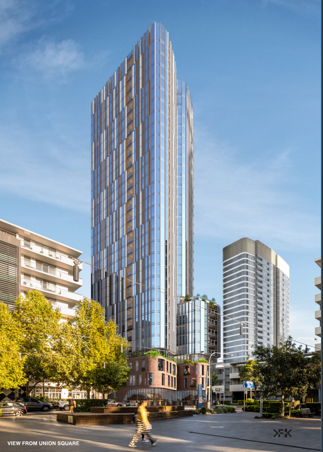 Fender Katsalidis selected for $310M mixed-use tower design in Rhodes, Sydney's Inner West